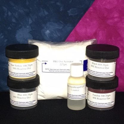 Pro Chemical PRO MX Reactive Dye Sampler | Cool Colors « PRO Chemical and Dye